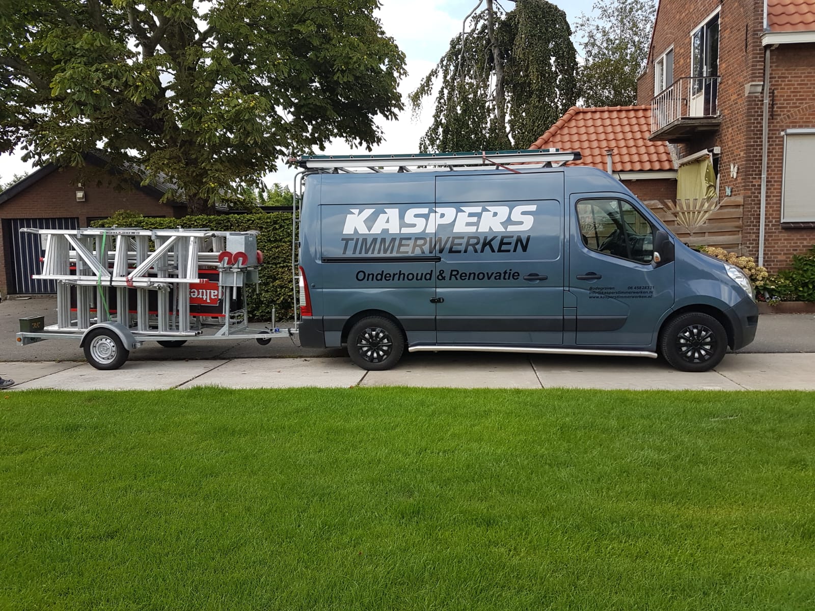 Kaspers Timmerwerken - Onderhoud & Renovatie in Bodegraven Kaspers Timmerwerken bus - timmerman Bodegraven, onderhoud & renovatie
